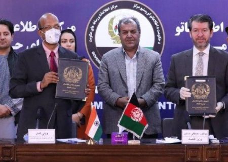 امضای تفاهمنامه ۵ پروژه انکشافی هندوستان؛ تمرکز دهلی نو بر تمویل پروژه های کوچک در ولایات افغانستان