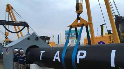 روسیه علاقمند به پیوستن به تاپی است