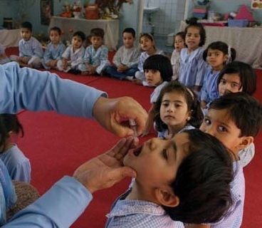 افغانستان کارزار وسیع مبارزه با فلج اطفال را آغاز کرد