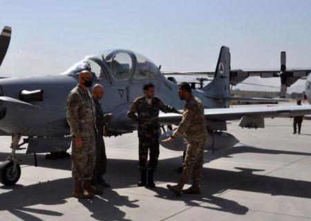 تحویل چهار فروند هواپیما A29 به افغانستان