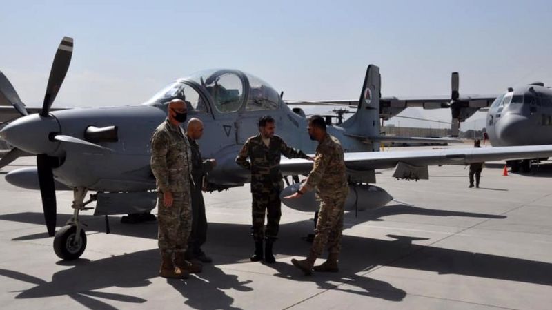 تحویل چهار فروند هواپیما A29 به افغانستان