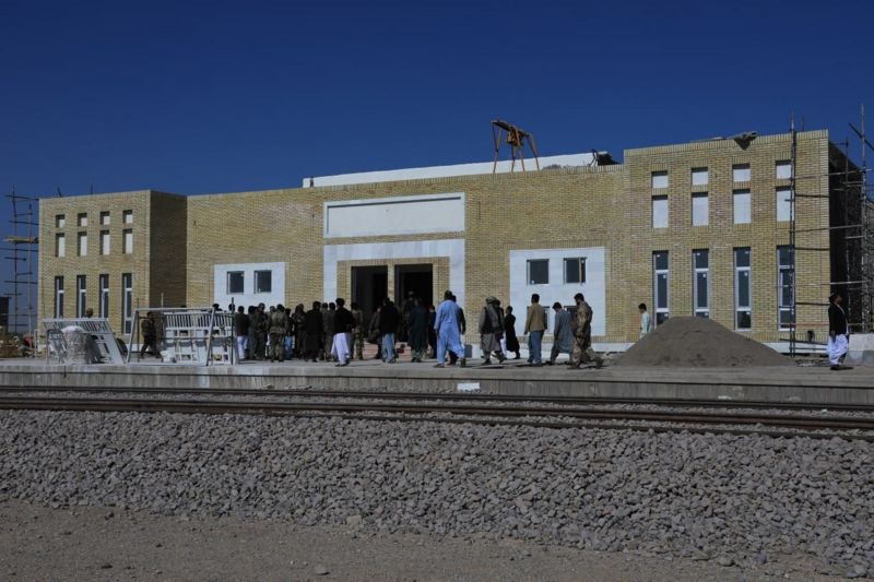 انتقال کالا به‌زودی از راه‌آهن خواف-هرات آغاز می‌شود