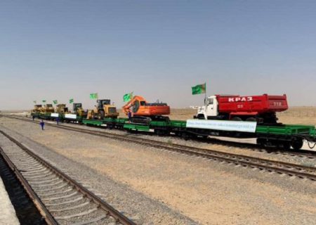 افزایش صادرات و واردات کالاهای بازرگانی از طریق راه‌آهن تورغندی