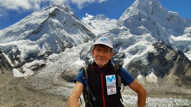 مرد ۸۱ ساله‌ای که بلند‌ترین قله‌های دنیا را فتح می‌‌کند