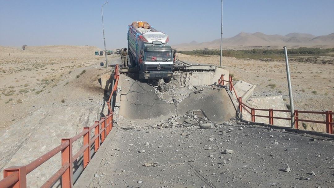 تخریب ساختمان ادارات حکومتی به ارزش پنج صد میلیون دالر توسط طالبان
