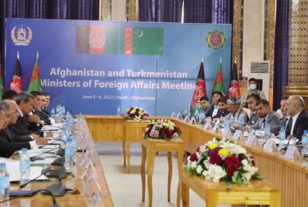 برگزاری نشست دو روزۀ وزیران خارجۀ افغانستان و ترکمنستان در هرات