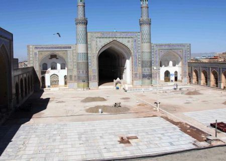 کار مرمت و مستحکم کاری کاشی‌های مسجد جامع هرات آغاز شد