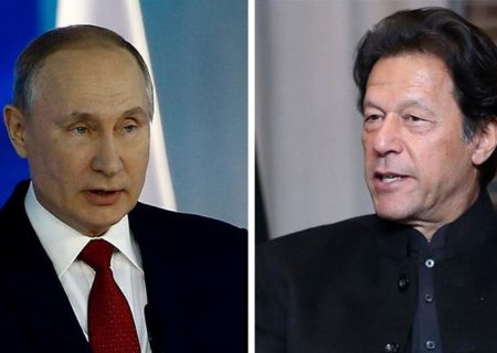 عمران خان و ولادیمیر پوتین درباره وضعیت افغانستان گفت‌وگو کردند
