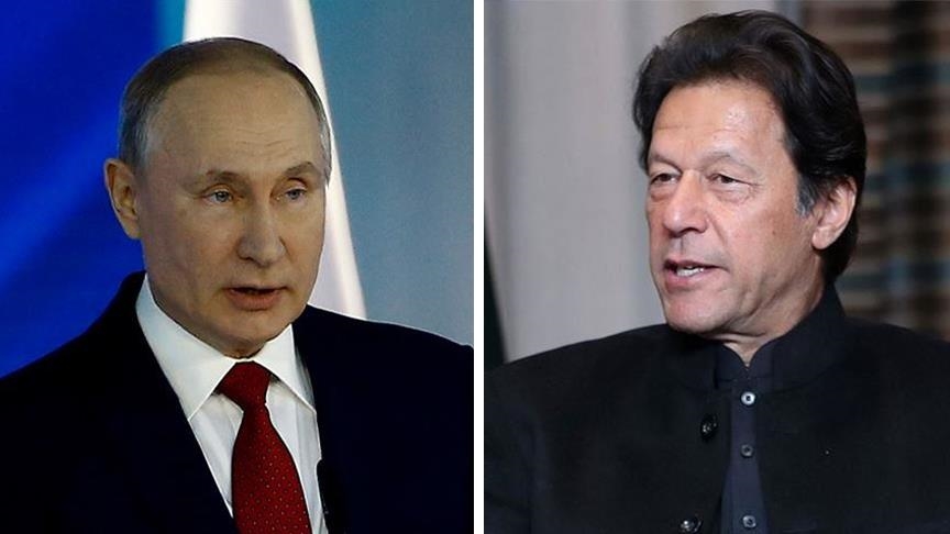 عمران خان و ولادیمیر پوتین درباره وضعیت افغانستان گفت‌وگو کردند