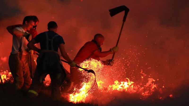 آتش‌سوزی از نورستان به جنگلات کنر گسترش یافت