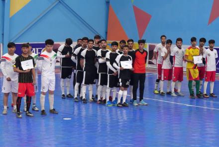 رقابت‌های ۱۵ روزه «لیگ الف» فوتسال در کابل آغاز شد