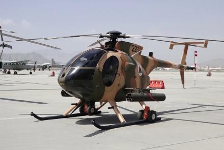 چرخ‌بال‌های ارتش سابق افغانستان در تاجیکستان و اوزبیکستان به طالبان سپرده نمی‌شود