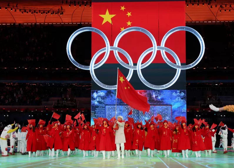 افتتاحیه المپیک زمستانی ۲۰۲۲ پکن و آغاز رسمی بازی‌ها