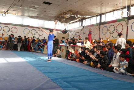 برگزاری دوازده‌همین دور مسابقات جمناستیک در کابل
