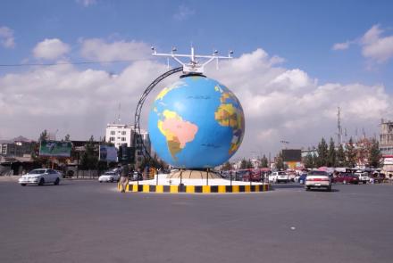 طرح تازه شهرداری کابل برای تزیین چهارراه‌ها و ساخت جاده‌ها