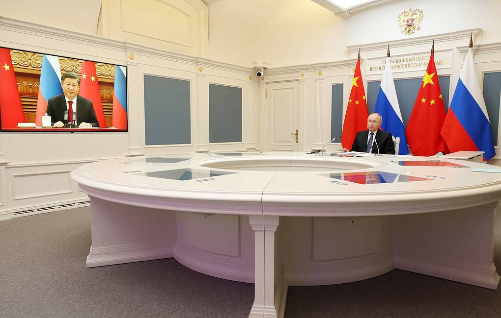گفت‌وگوی شی و پوتین درباره «تعامل استراتژیک و دیدار بهاری»