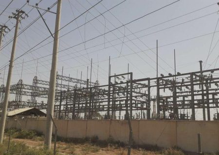کار انتقال لین ۵۰۰ کیلو ولت برق ترکمنستان از شبرغان الی ارغندی کابل افتتاح شد