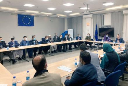 نشست اتحادیه اروپا با برخی بازرگانان افغانستان