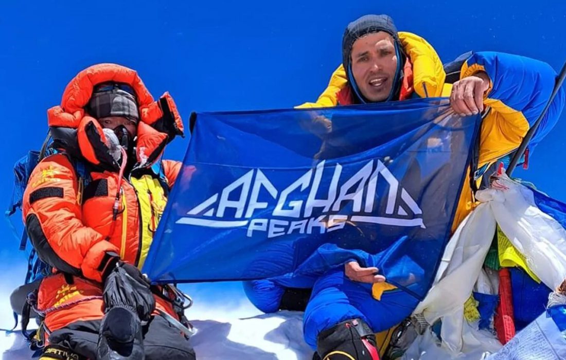 اولین افغان قله اورست را فتح کرد و ثبت تاریخ شد