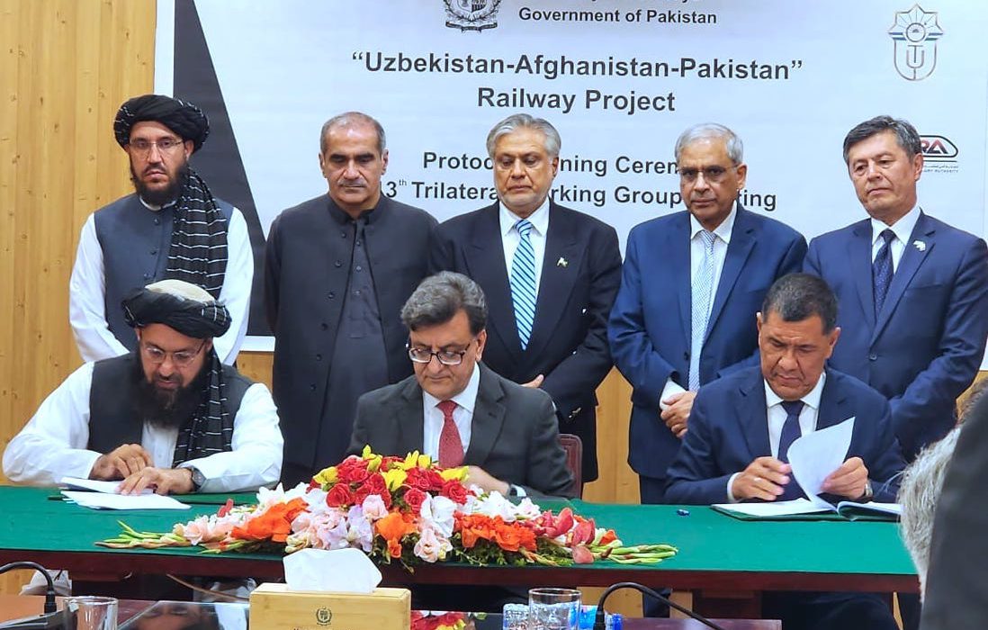 مسیر پروژه راه‌آهن افغان – ترانس در خاک افغانستان نهایی شد