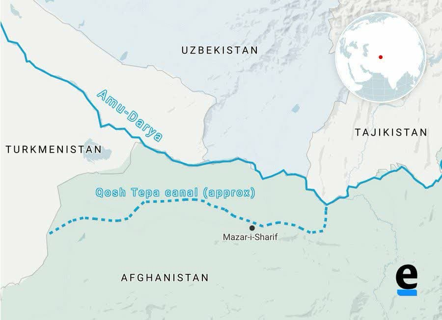 دردسرهای آبی طالبان برای آسیای مرکزی