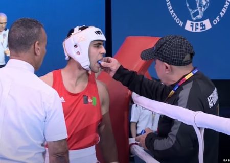 امان الله سهاک بوکسر افغان نخستین مدال جهانی را دریافت کرد