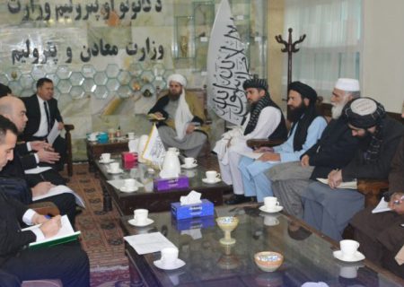 وزیر معادن و پترولیم طالبان و سفیر ترکمنستان در مورد پروژه تاپی گفت‌وگو کردند