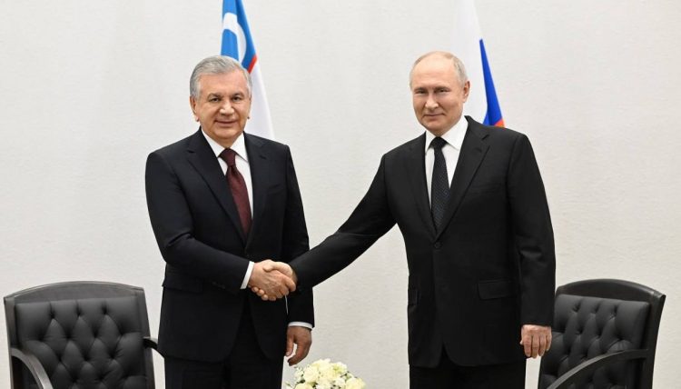 رییسان جمهور روسیه و اوزبیکستان درباره پروژه خط آهن افغان – ترانس گفت‌وگو کردند