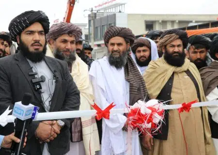 افتتاح سه پروژه جاده‌سازی در کابل به ارزش نزدیک به یک میلیارد افغانی