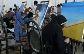 برگزاری نمایشگاه رقابتی خطاطی و نقاشی در کابل
