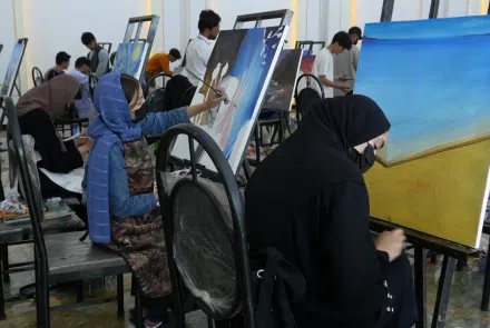 برگزاری نمایشگاه رقابتی خطاطی و نقاشی در کابل