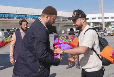 بازگشت راشد خان به کابل پس از چهار سال